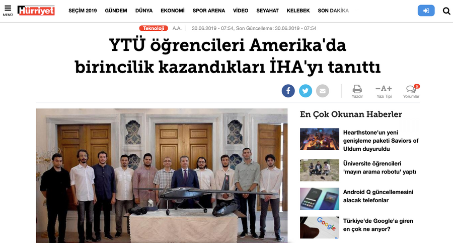 In the Press — news clipping 8