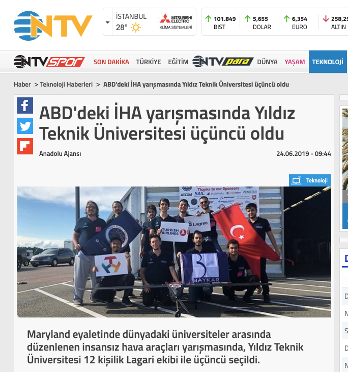 In the Press — news clipping 3