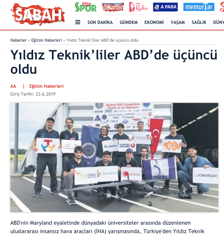In the Press — news clipping 2