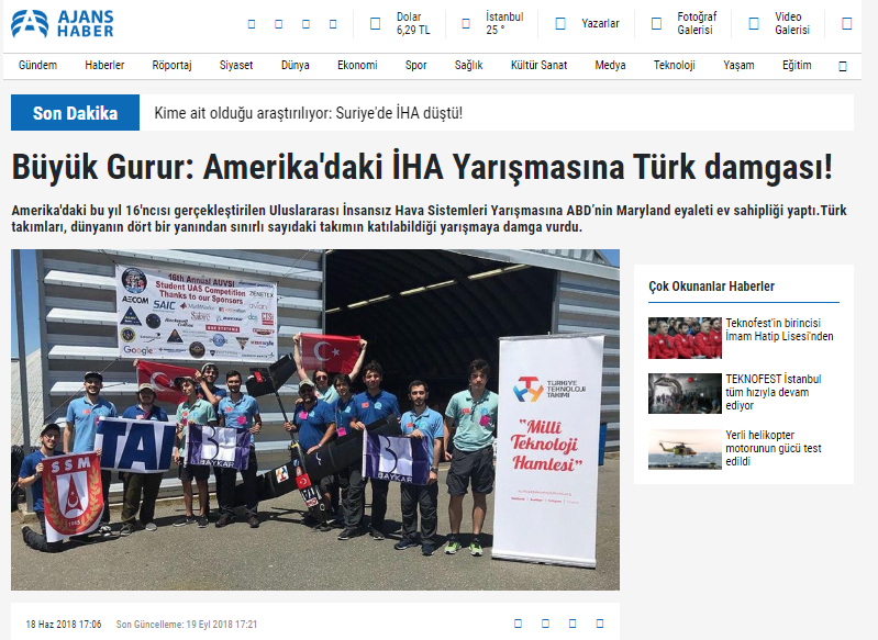In the Press — news clipping 6