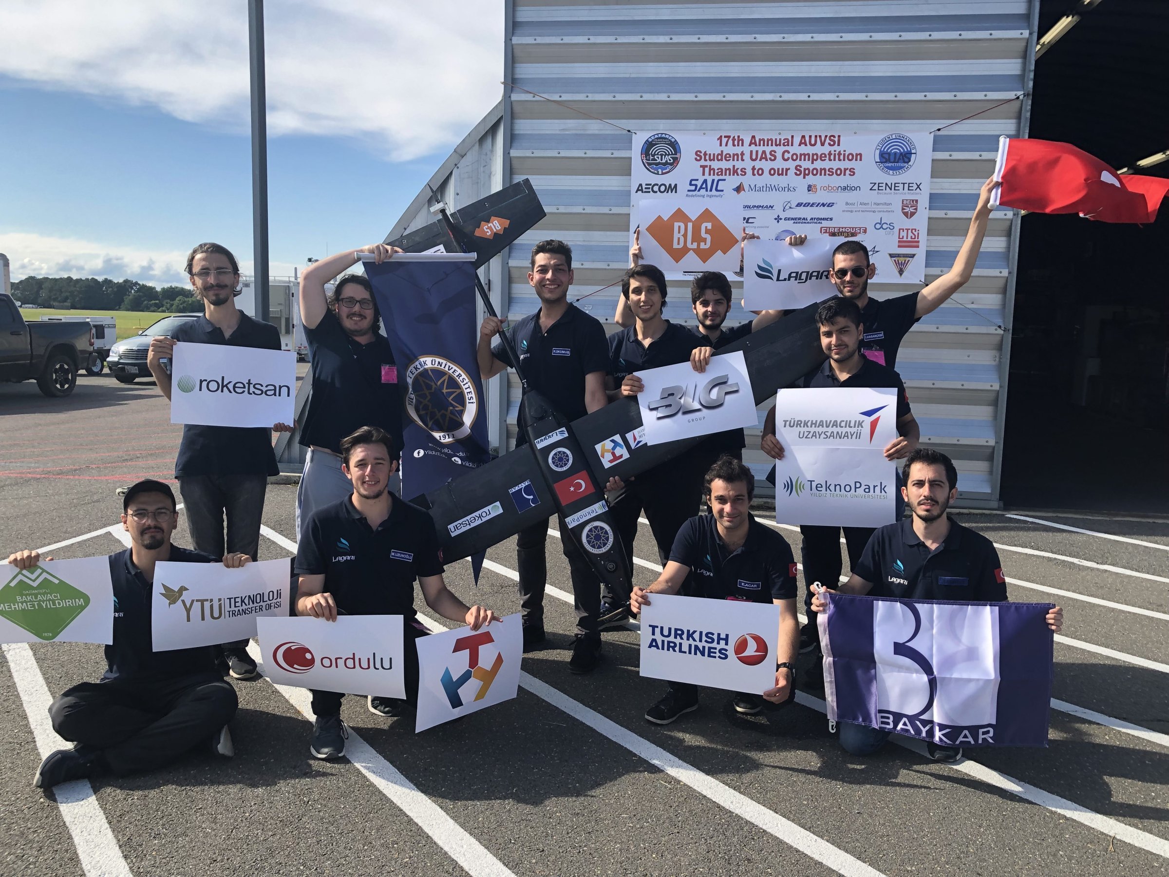 AUVSI SUAS 2019: 1st in Fixed Wing, 3rd Overall