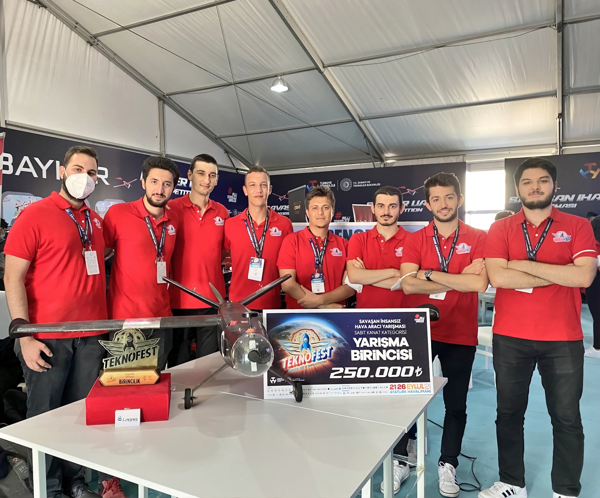 First Place in the Fighter UAV Fixed-Wing Category